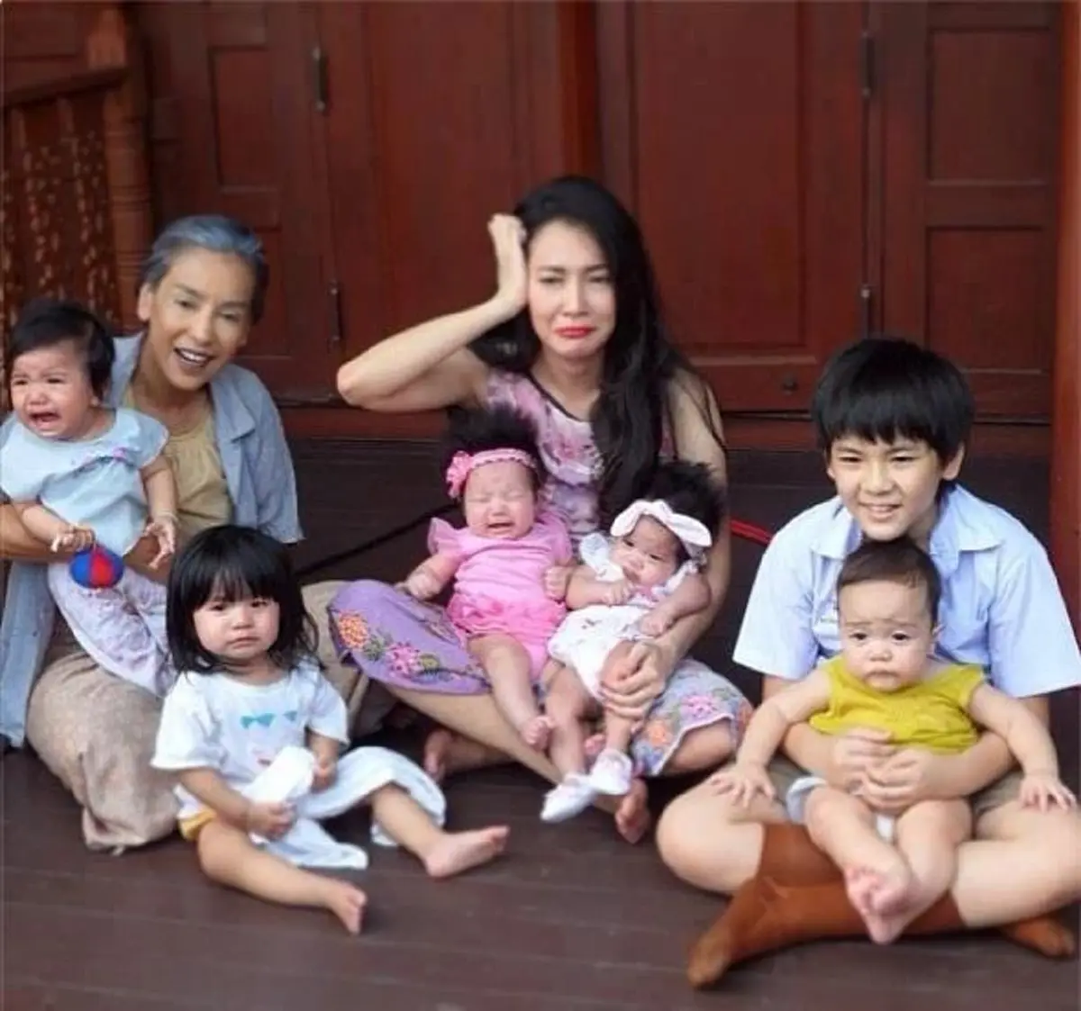 น้องอ้อย ทองเนื้อเก้า แชะภาพคู่ พี่ชาย ทำแฟนละครคิดถึงวันเก่าๆ 