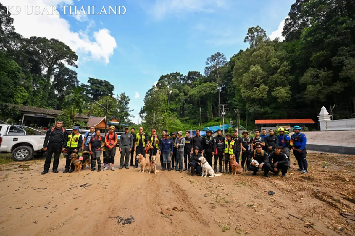 ที่มา/ภาพ Facebook : K9 USAR THAILAND
