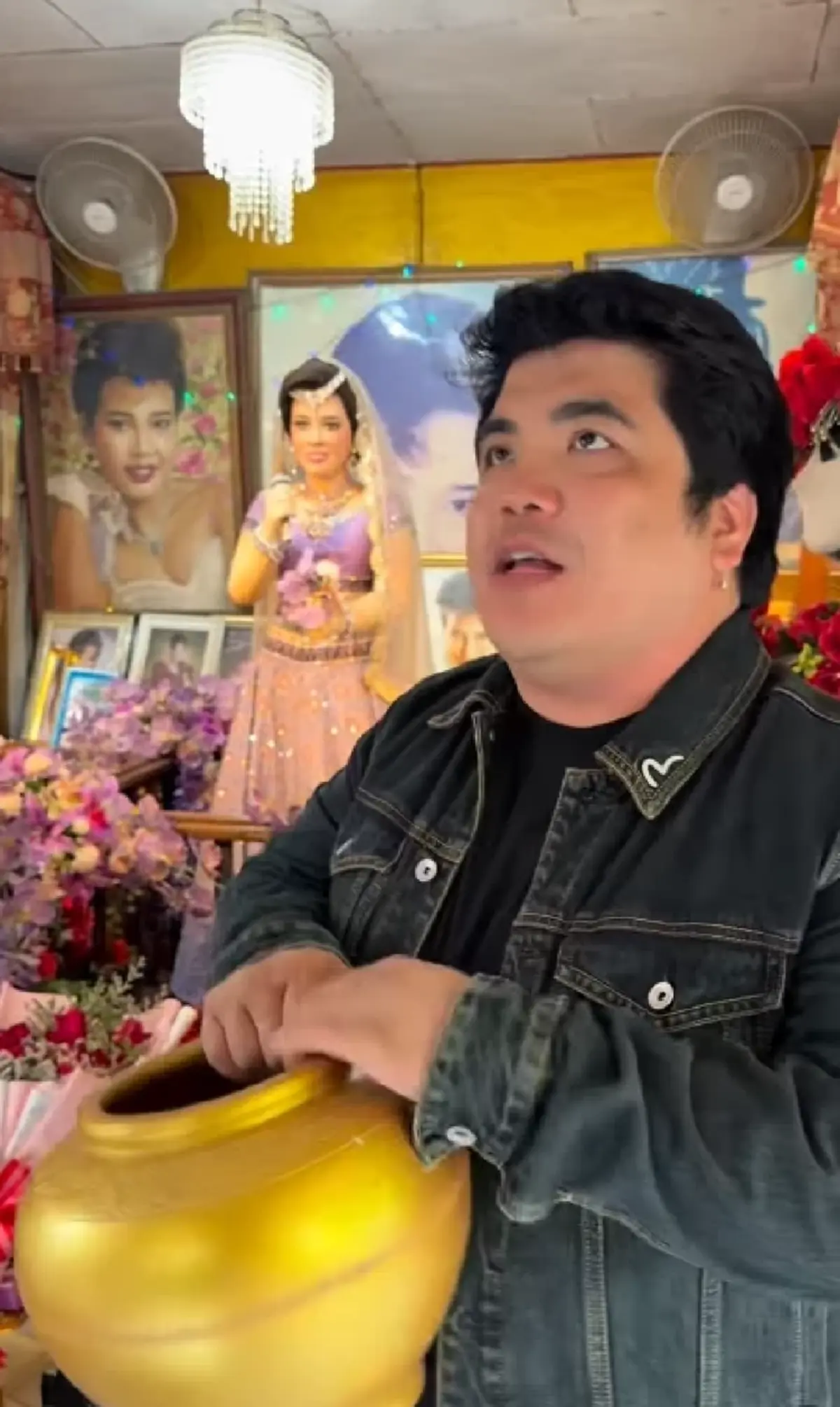 "แจ็ค แฟนฉัน" บุกขอพรแม่ผึ้ง ล้วงไหหยิบลูกปิงปองได้เลขมงคล