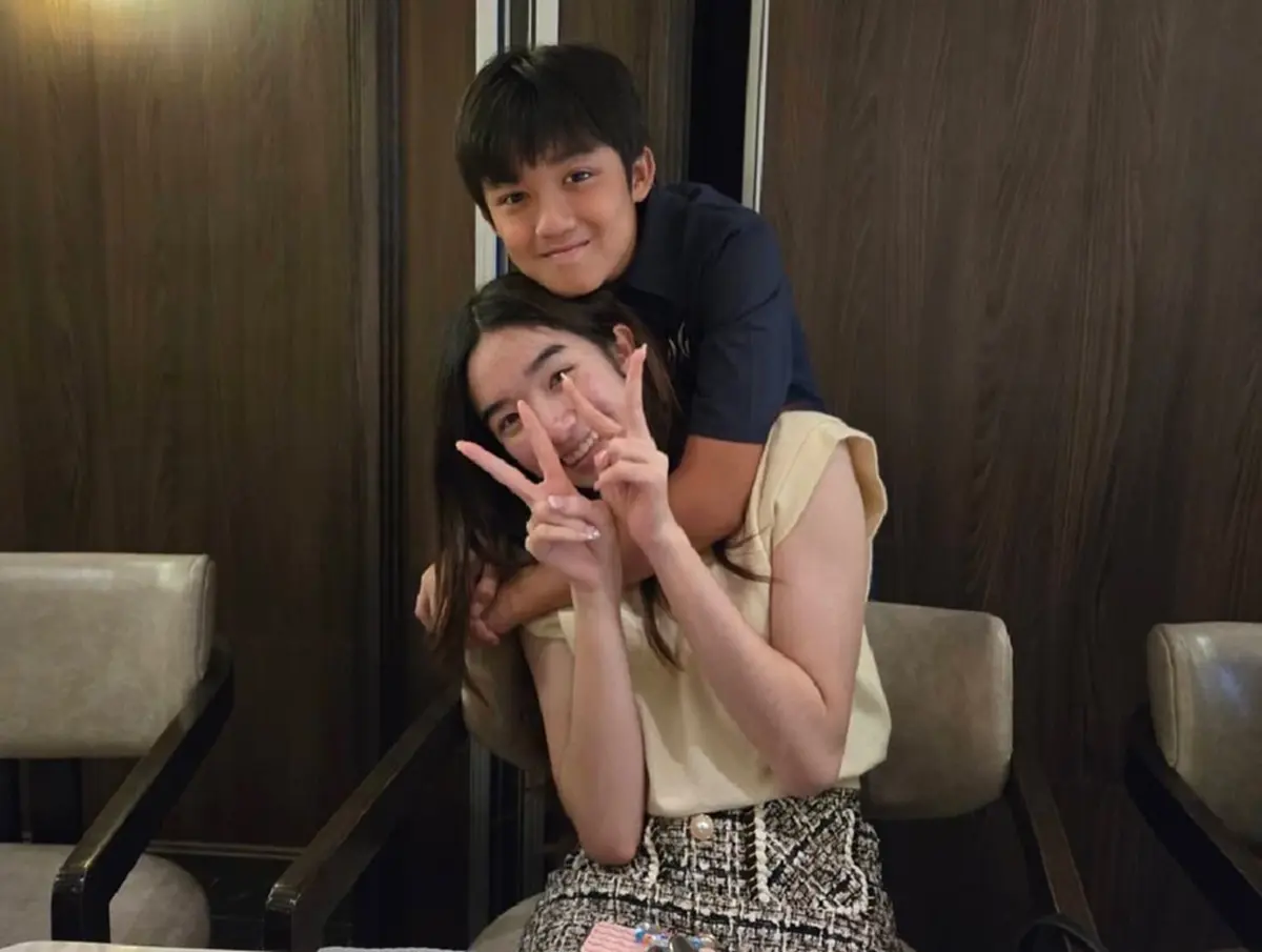 น่ารักเท่าโลก  "กบ สุวนันท์" อวยพรวันเกิด "น้องณดล" ครบ 12 ปี