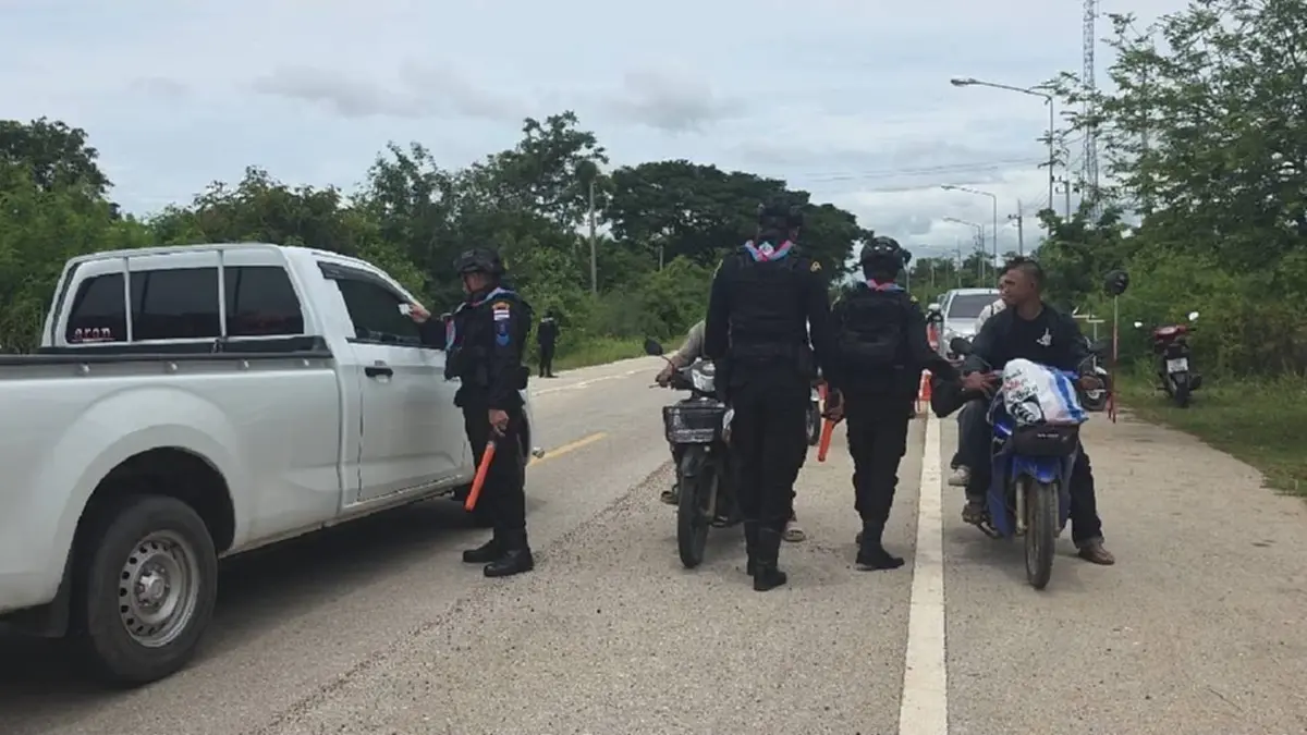 ปิดทุกเส้นทางชายแดนสระแก้ว! ตำรวจ-ทหารล่า 2 ผู้ต้องสงสัย