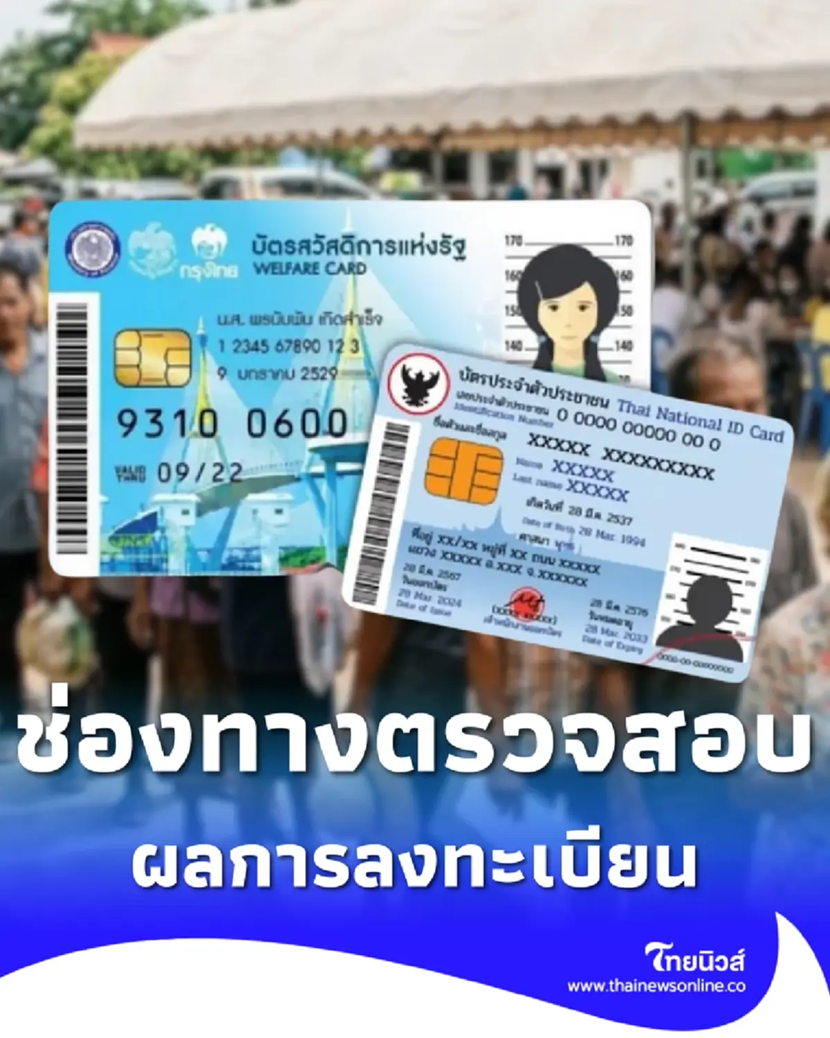 รวมช่องทางตรวจสอบผล ลงทะเบียนบัตรสวัสดิการแห่งรัฐ 2569