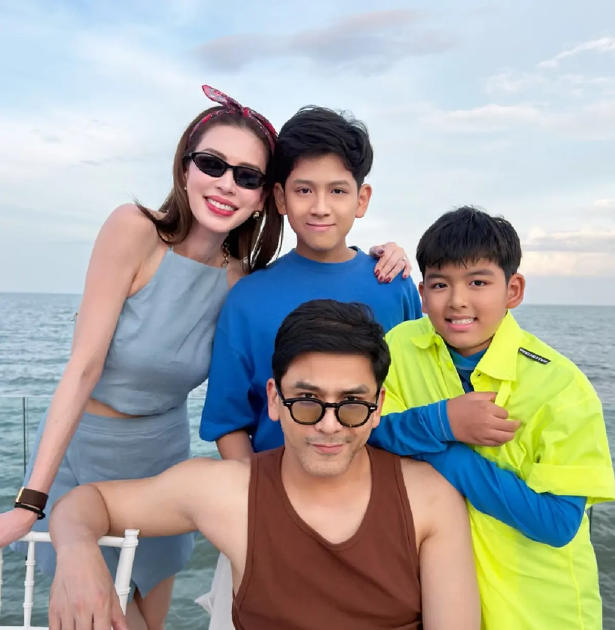 นานๆ ได้เห็น! "เอ๋ พรทิพย์" อวดภาพลูกชาย วัย 13 ปี ไม่ค่อยยอมถ่ายรูป
