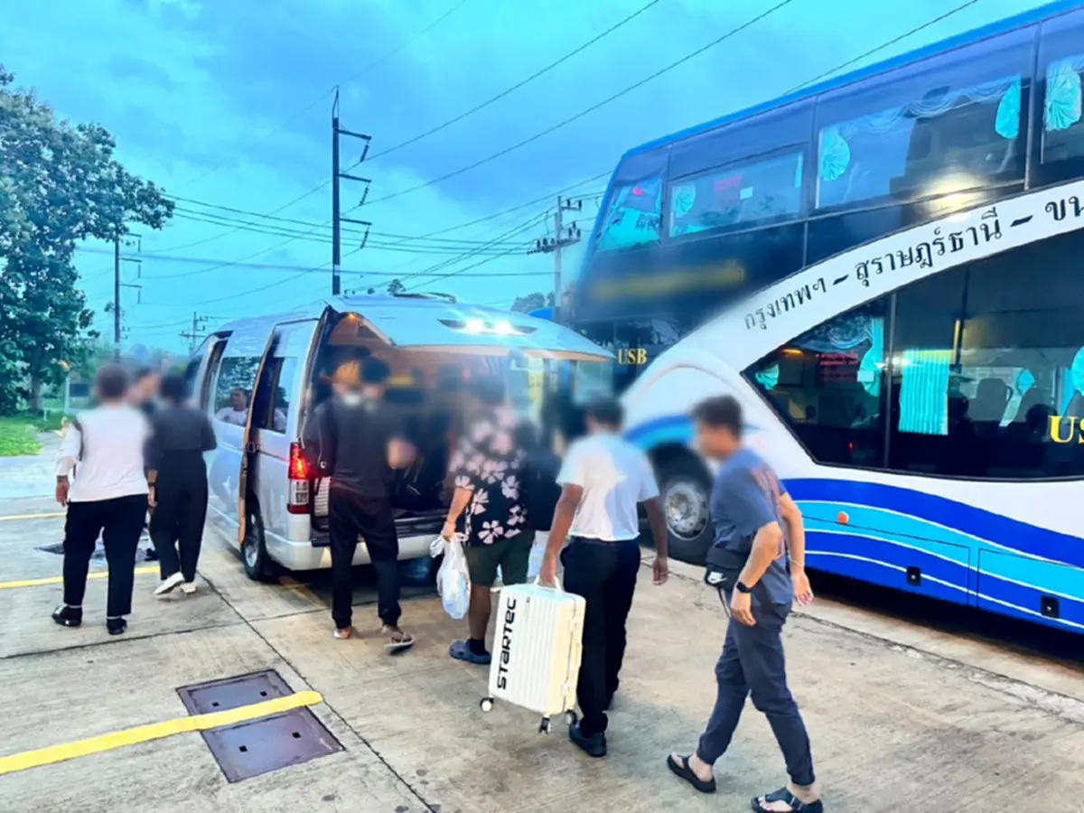 แช่ขวาพาซวย รถทัวร์โดนเรียก ออกอาการพิรุธสุดท้ายเจอเต็มๆ
