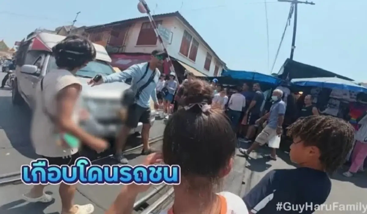 ดับแล้ว กระบะหวิดชนลูกๆ "กาย-ฮารุ" กลางตลาดร่มหุบ หลานเผยชีวิตอีกมุม
