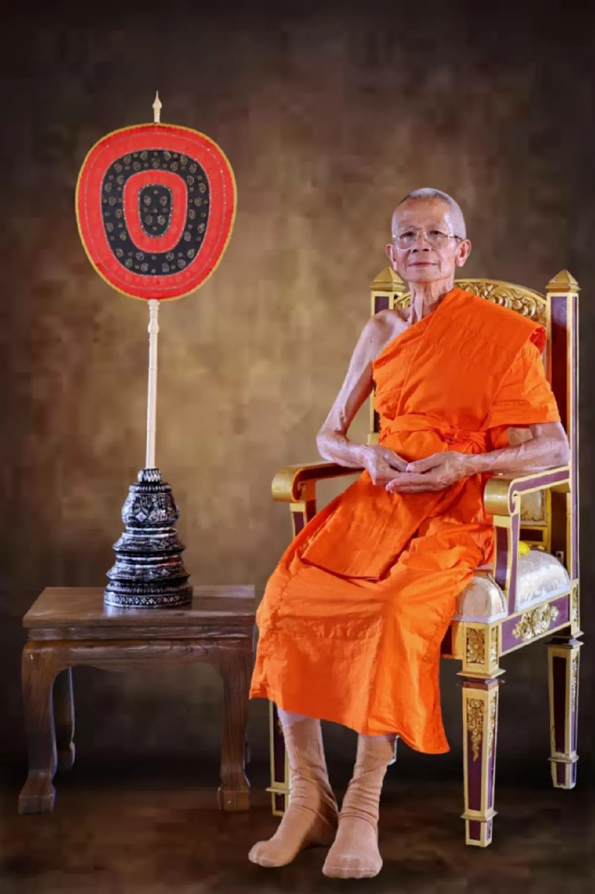 อาลัยเศร้า สิ้น พระครูธีรธรรมานนท์ เจ้าอาวาสวัดออนกลาง มรณภาพ