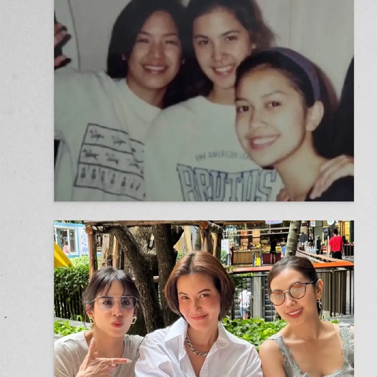 แฟนคลับอึ้งเกินต้านมาก  "ธัญญ่า-เกด-ยุ้ย" แชะภาพเทียบอดีต 30 ปี