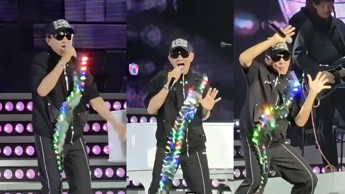 73 ปีจริงหรอเนี่ย โซเชียลแห่แชร์  "ตู้ ดิเรก" เต้นยับเพลงสาวบางโพ