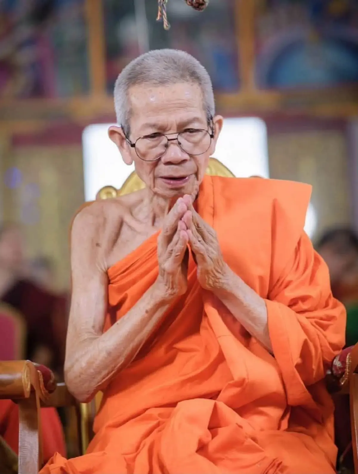 อาลัยเศร้า สิ้น พระครูธีรธรรมานนท์ เจ้าอาวาสวัดออนกลาง มรณภาพ