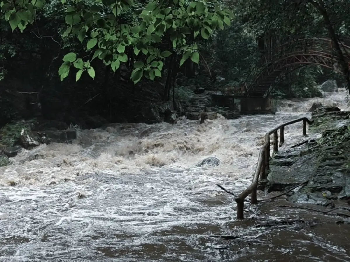 แก่งกระจานปิด "โป่งลึก-ป่าละอู" หลังฝนตกหนักน้ำป่าซัด