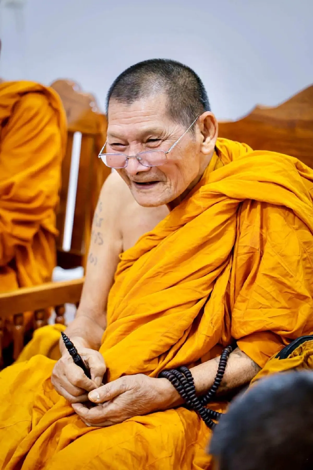 เปิดเลขมงคล หลวงปู่ศิลา เขียนข้อความให้กับลูกศิษย์ 