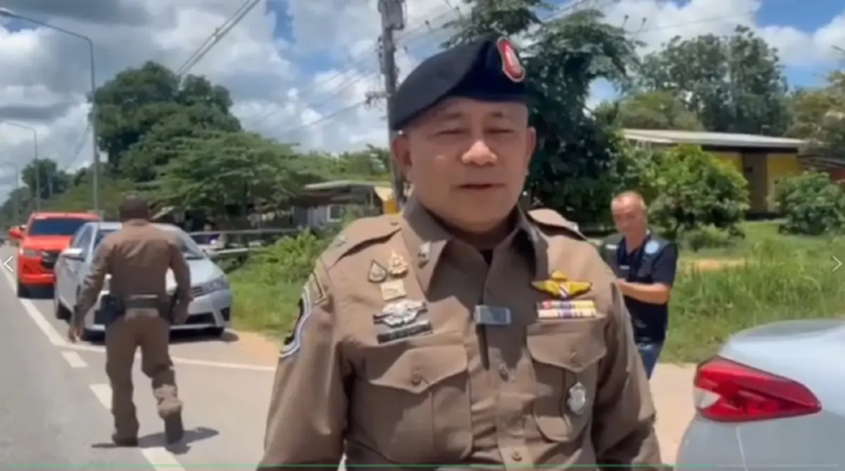 ว่าแล้ว ทำไมกวาดหมดถนน เปิดเส้นทางรถ ด.ช. ซิ่งชนพระเดินธุดงค์