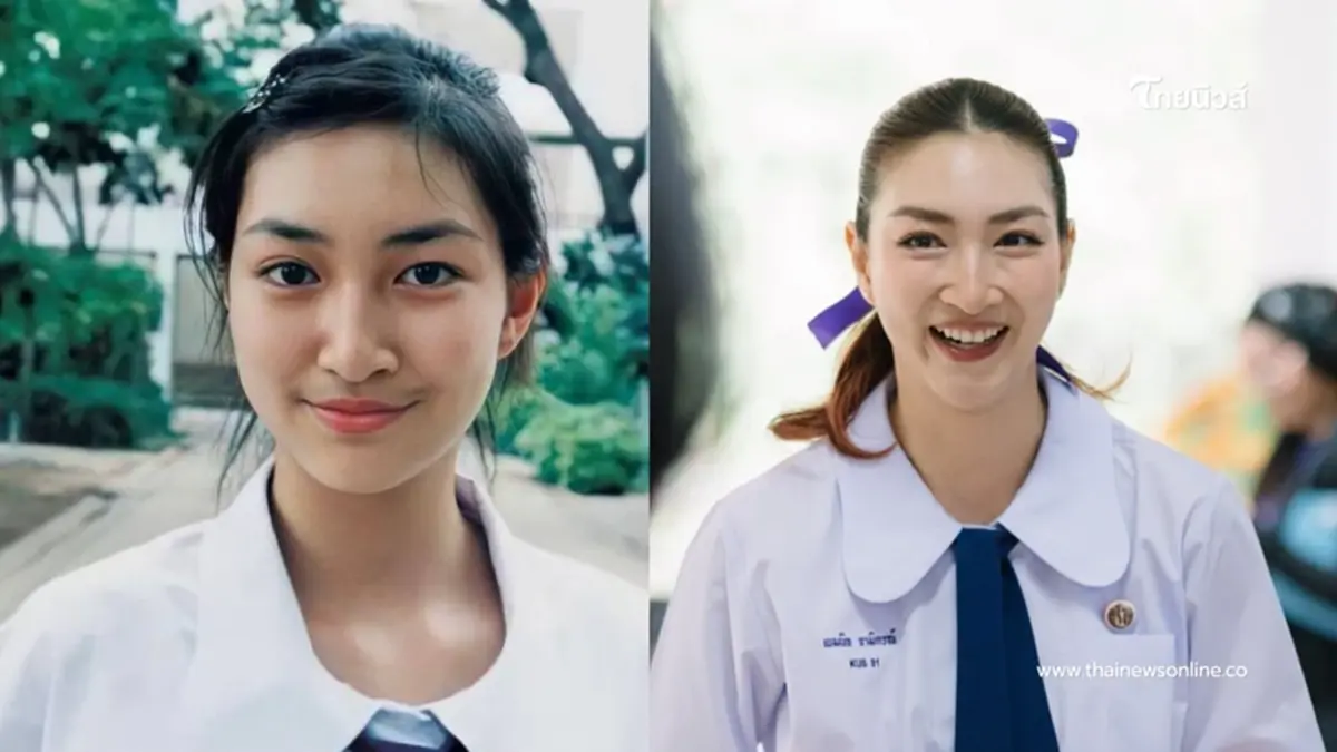 "แพนเค้ก เขมนิจ" ใส่ชุดนักเรียนย้อนวัย แฟนๆทักเหมือน ม.ปลาย จริง