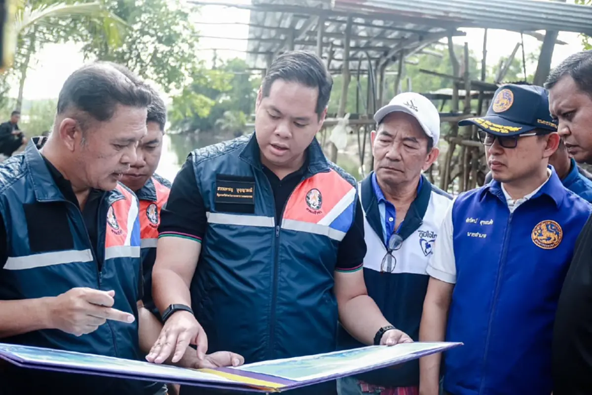 “สรรเพชญ” เคลียร์ร่องน้ำตื้นเขินหาดใหญ่ เร่งขุดลอก 3 คลองหลัก รับมือมรสุม