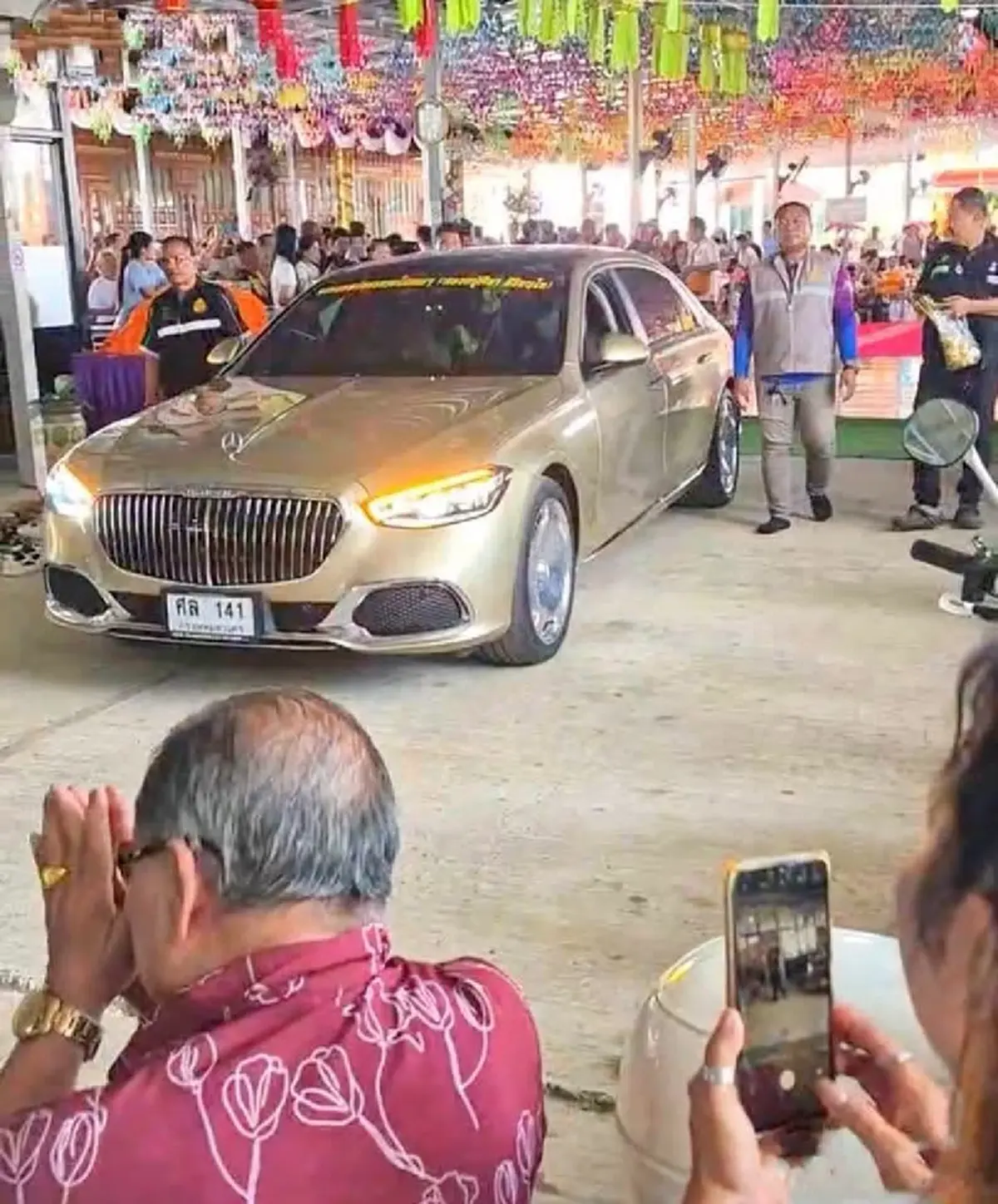 เลขรถ หลวงปู่ศิลา มาร่วมพิธีมหาพุทธาภิเษกมงคลใหญ่ จ.สุรินทร์