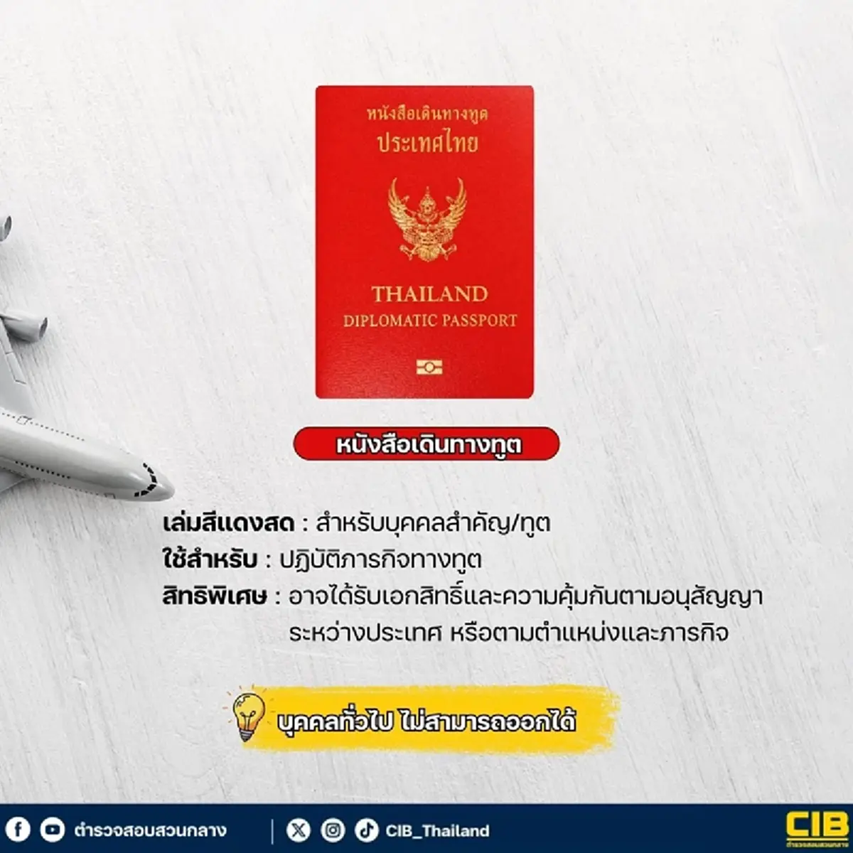 หลายคนเพิ่งรู้ ความต่างของพาสปอร์ตไทย 5 สี มี 1 สิ่งที่เหมือนกัน