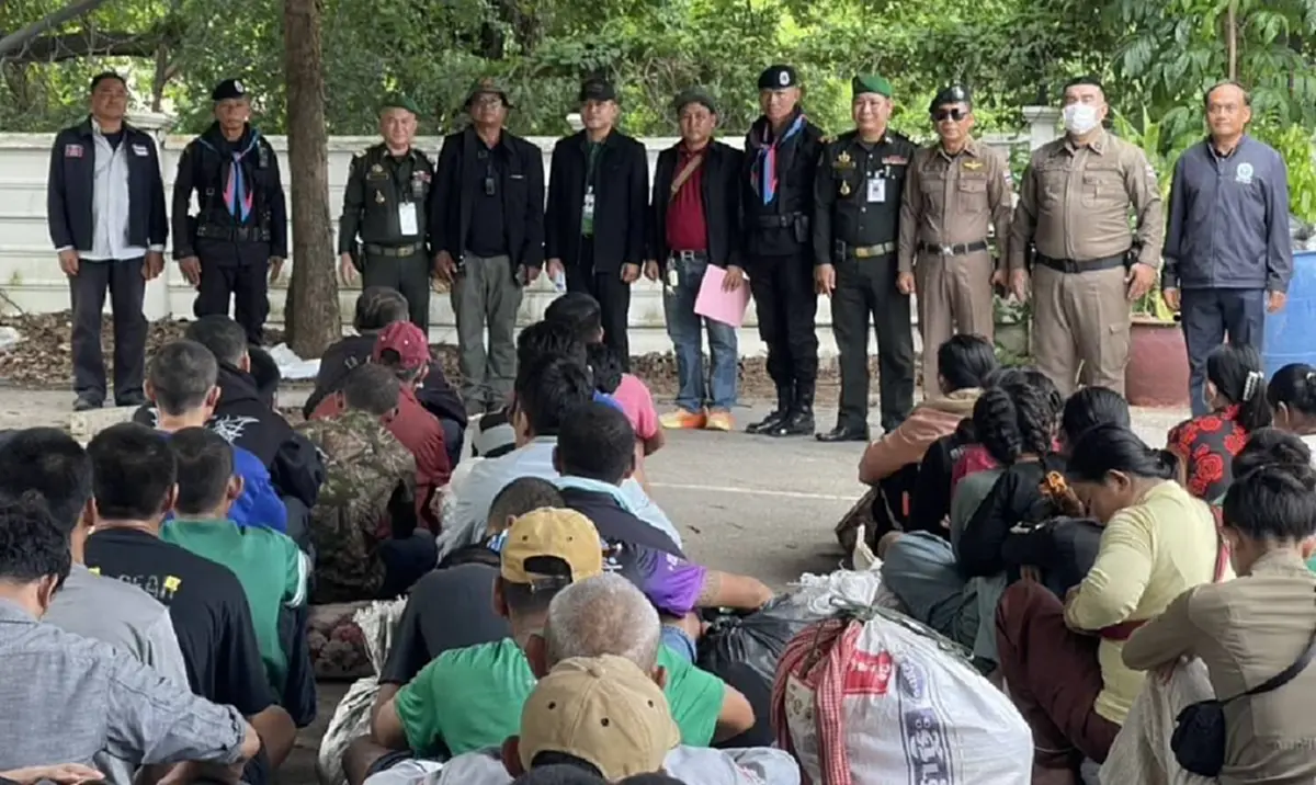 กองกำลังบูรพาส่งกลับ 51 ชาวกัมพูชาพ้นไทย หลังสิ้นสุดคดีความ