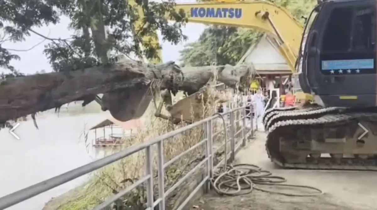 เลขตะเคียนแม่ศรีประภา อัญเชิญขึ้นจากแม่น้ำยม ฮือฮาเลขที่ได้