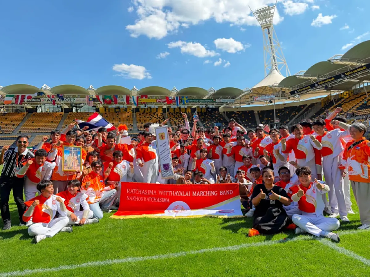 ชื่นชม วงโยฯ ราชสีมาวิทยาลัย คว้า 4 แชมป์แห่งประวัติศาสตร์