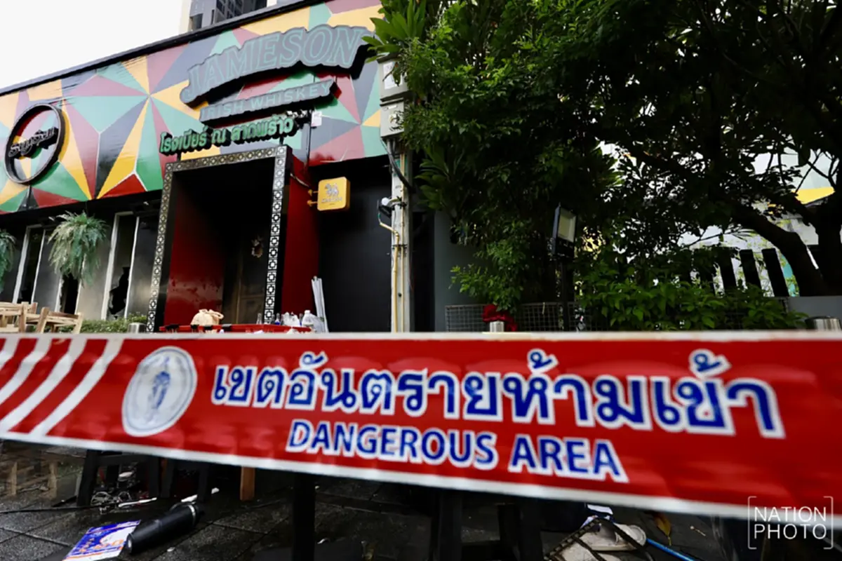 ผิดคาด สาเหตุไฟไหม้ "โรงเบียร์ ณ ลาดพร้าว" ถึงว่า ลูกค้าบอกแสบจมูก