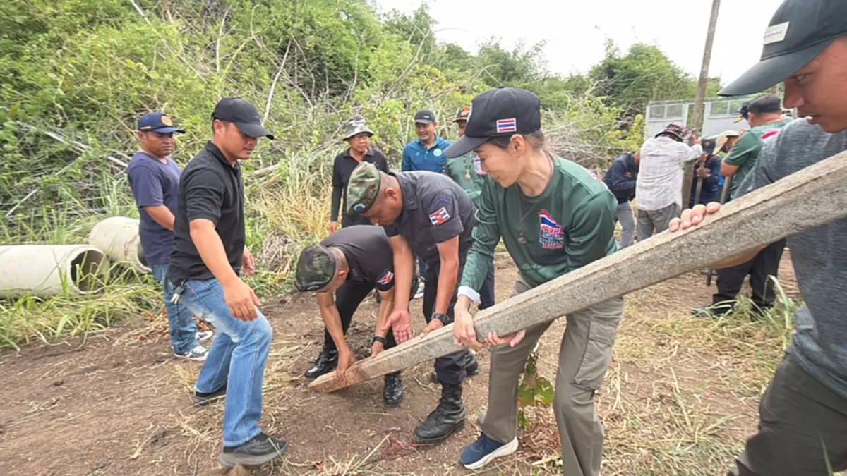 ผนึกพลังประชาชนและทหาร สร้างแนวรั้วชายแดน เสริมเกราะป้องกัน