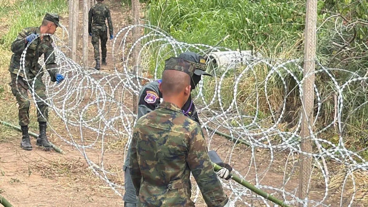 ผนึกพลังประชาชนและทหาร สร้างแนวรั้วชายแดน เสริมเกราะป้องกัน