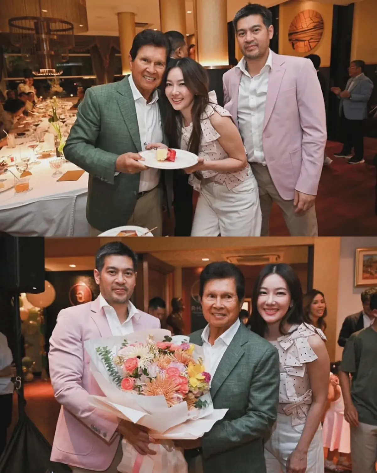 สะใภ้หมื่นล้าน "นุ่น วรนุช" เผยภาพครอบครัวภิรมย์ภักดีพร้อมหน้า
