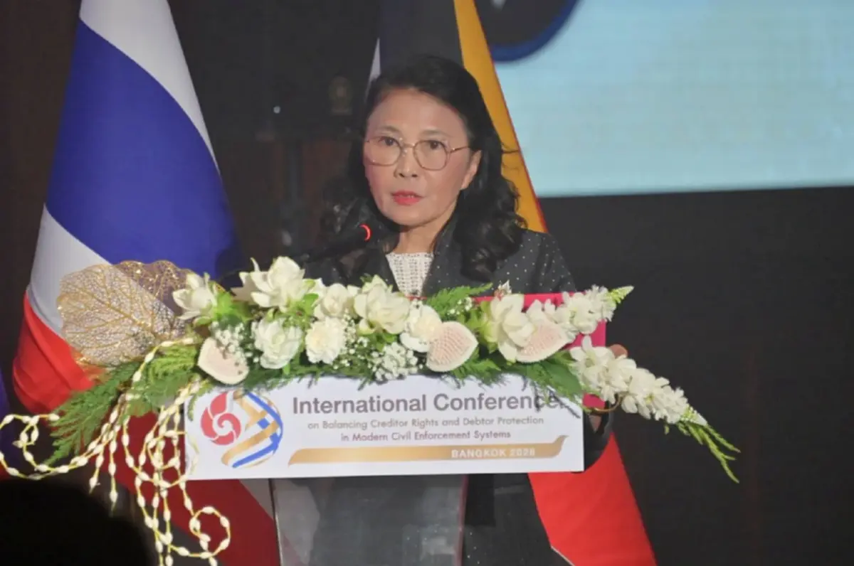 "รัฐมนตรีว่าการกระทรวงยุติธรรม" เปิดประชุมระหว่างประเทศว่าด้วยการบังคับคดีแพ่ง