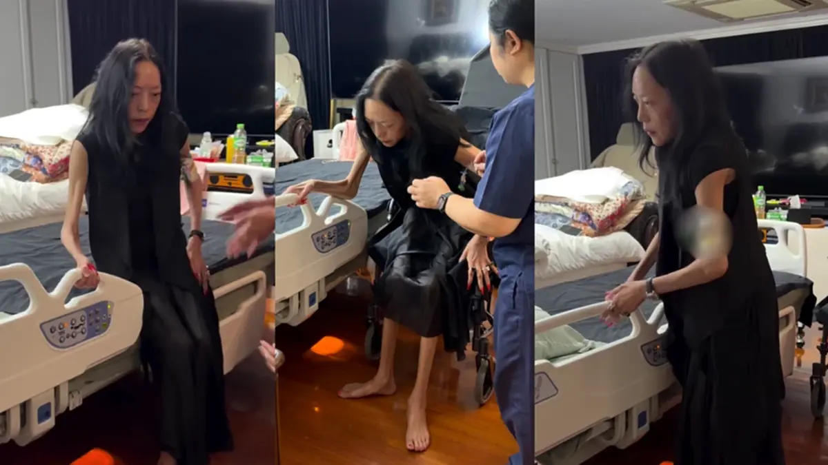 คุณหญิงแมงมุม สร้างปาฏิหาริย์ ย้ายตัวลงเตียงสำเร็จครั้งแรก