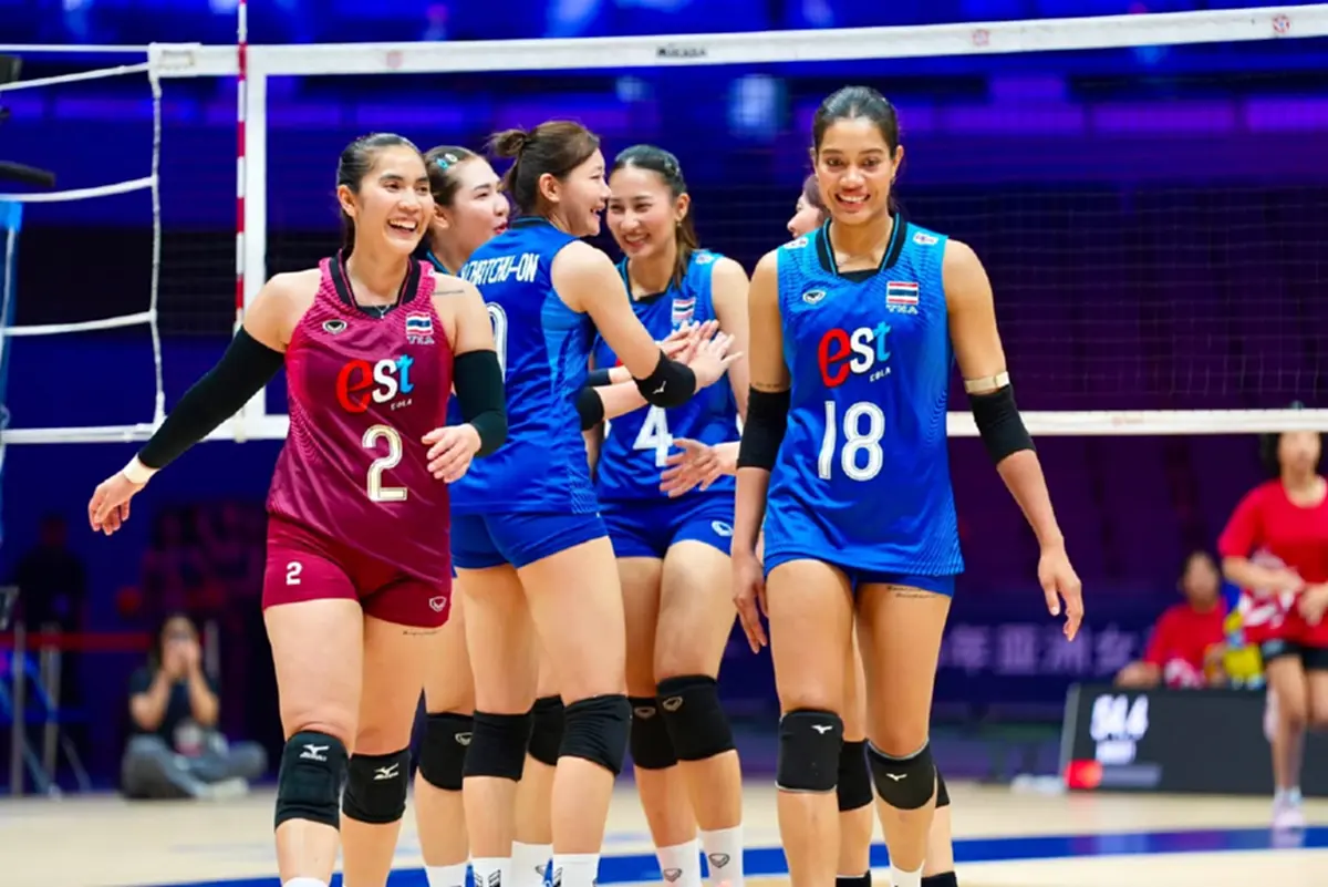 ผลวอลเลย์บอล ไทยผ่านนัด 2 สบาย ฟอร์มแจ่มพร้อมลุ้นตั๋วไปโอลิมปิก
