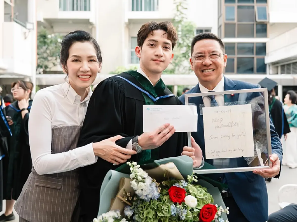 เปิดภาพล่าสุด "หมอปุณณ" ลูกชาย นุสบา เผยชีวิตหมอวิจัยต่างแดน