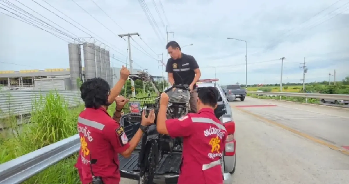 สะเทือนใจ! ภรรยาโทรวิดีโอคอลตามสามี ก่อนรู้ว่าประสบอุบัติเหตุ