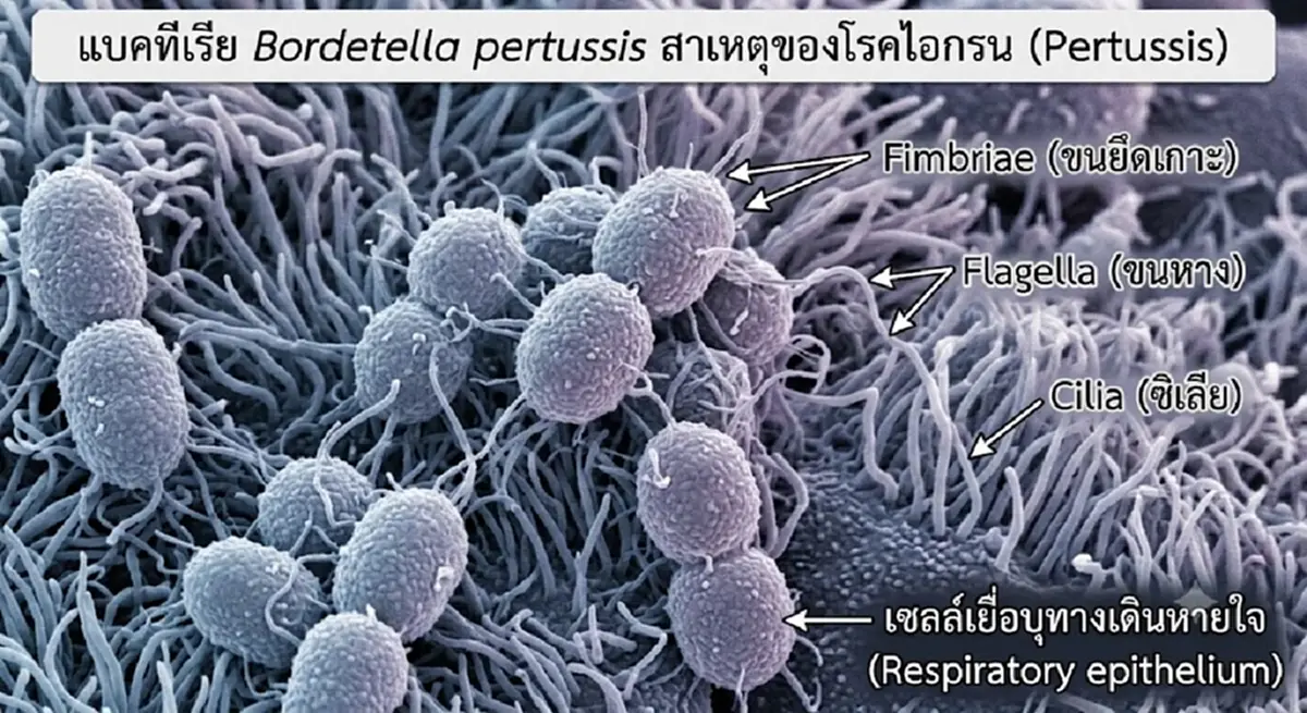 อย่าคิดว่าแค่ไอธรรมดา! "โรคไอกรน" ระบาดเงียบ ภัยร้ายอันตรายถึงชีวิต