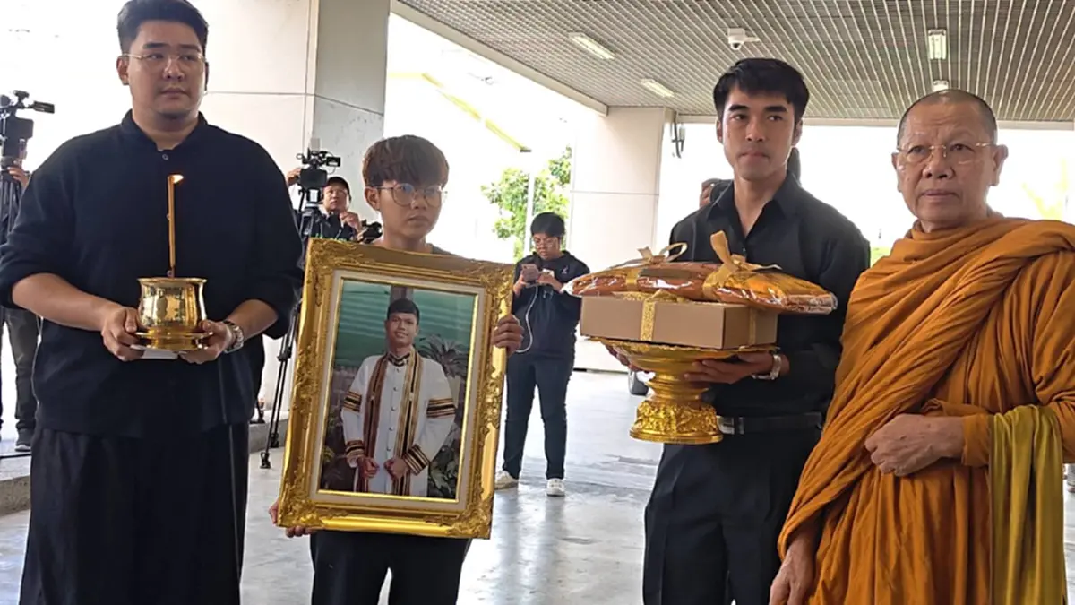 เลขฝาโลง-เลขทะเบียนรถ เคลื่อนร่าง ฮลุน โซโล่ กลับ จ.กาฬสินธุ์