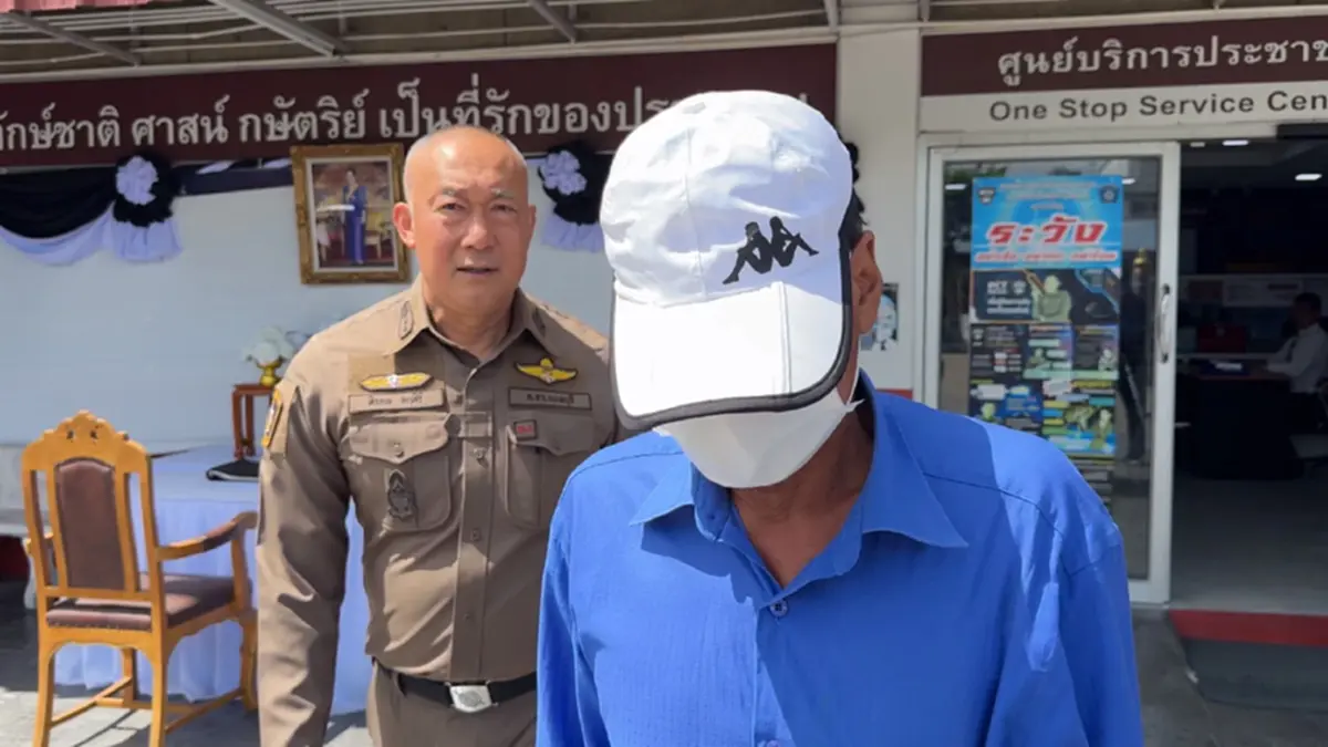 หิ้วฝากขังผู้ก่อเหตุปั๊มบางใหญ่ พร้อมถูกแจ้ง 3 ข้อหาหนัก