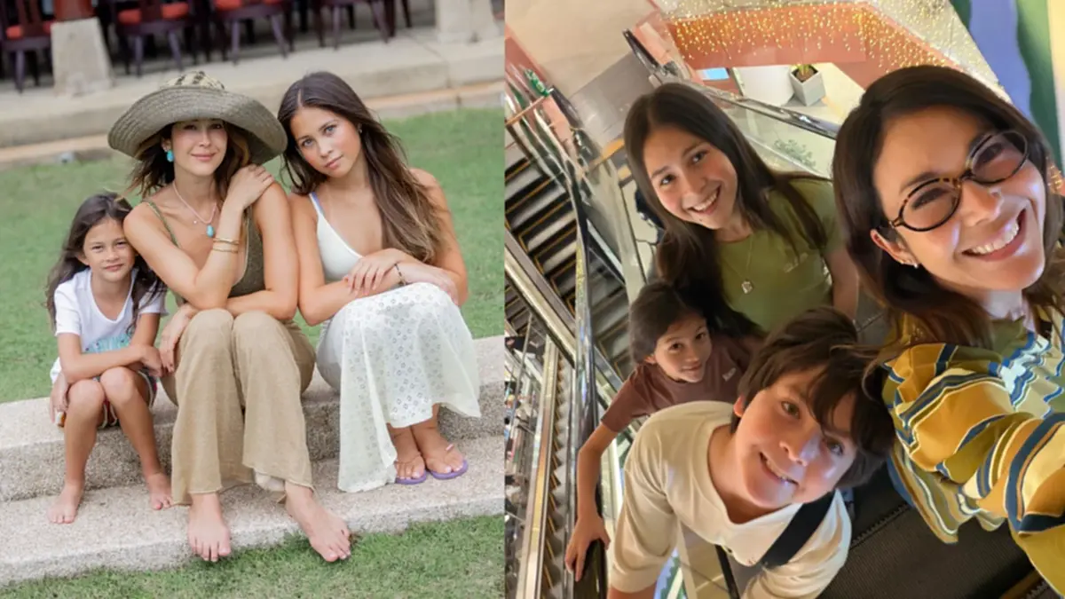 ถอดแบบแม่มาเป๊ะ  "พอลล่า เทเลอร์" อวดภาพลูกๆ 3 คน รอยยิ้มพิมพ์ใจ