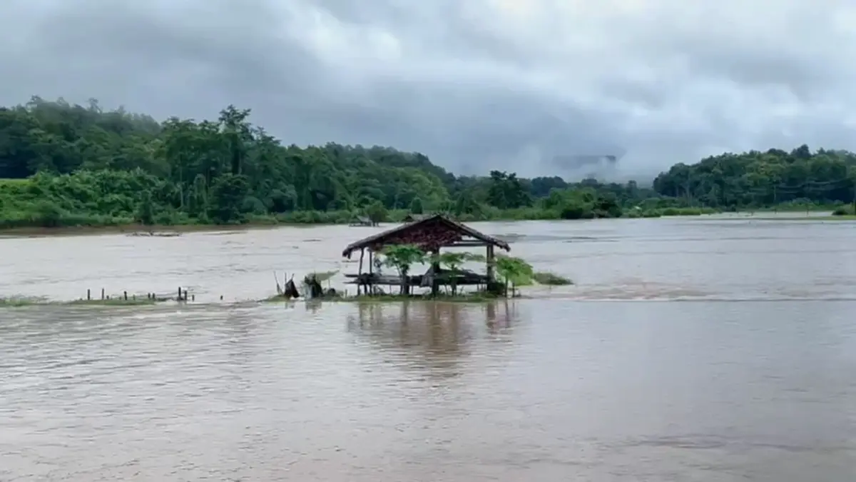 วิกฤตสะพานซูตองเป้! น้ำป่าซัดทำสะพานทรุดขาดเพิ่มรวม 12 เมตร