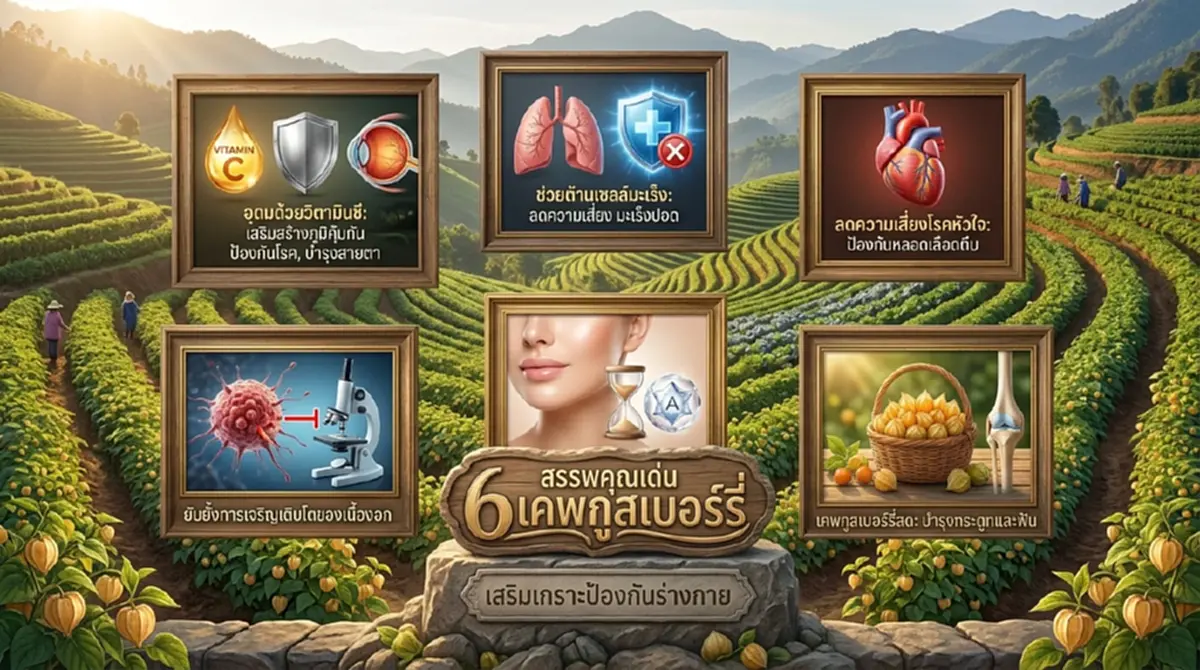 จิ๋วแต่แจ๋ว! รู้จัก "เคพกูสเบอร์รี่" ผลไม้โครงการหลวง  