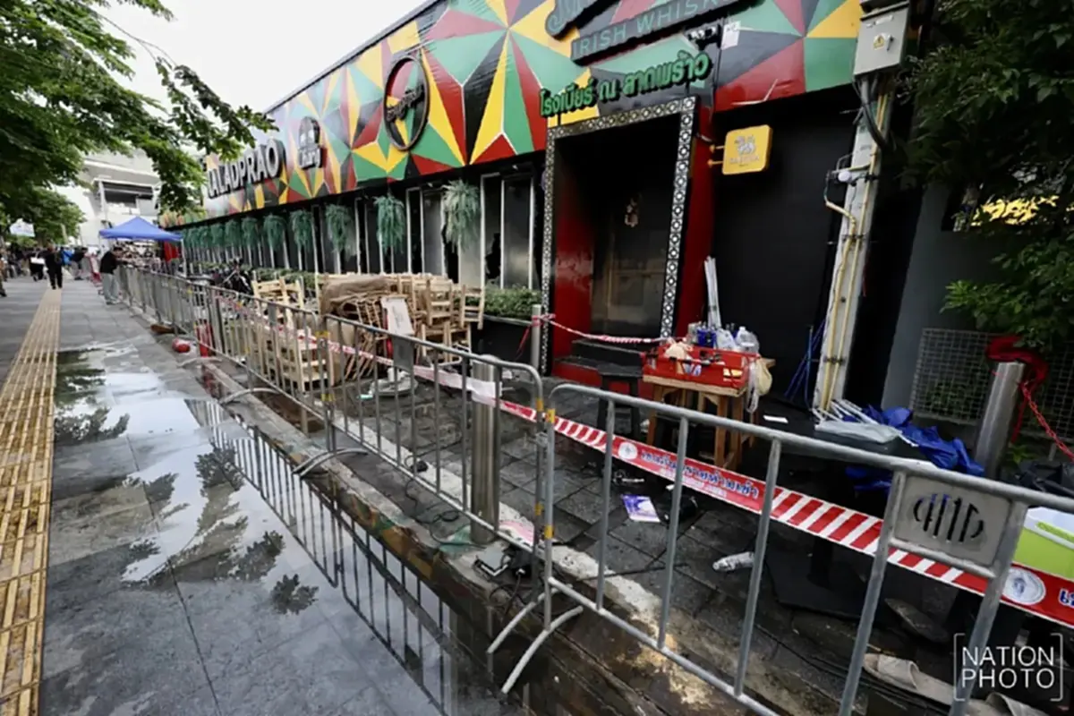 สูญเสียอีก อาลัย "อส.ต.เข้ม" เหยื่อไฟไหม้โรงเบียร์ ณ ลาดพร้าว