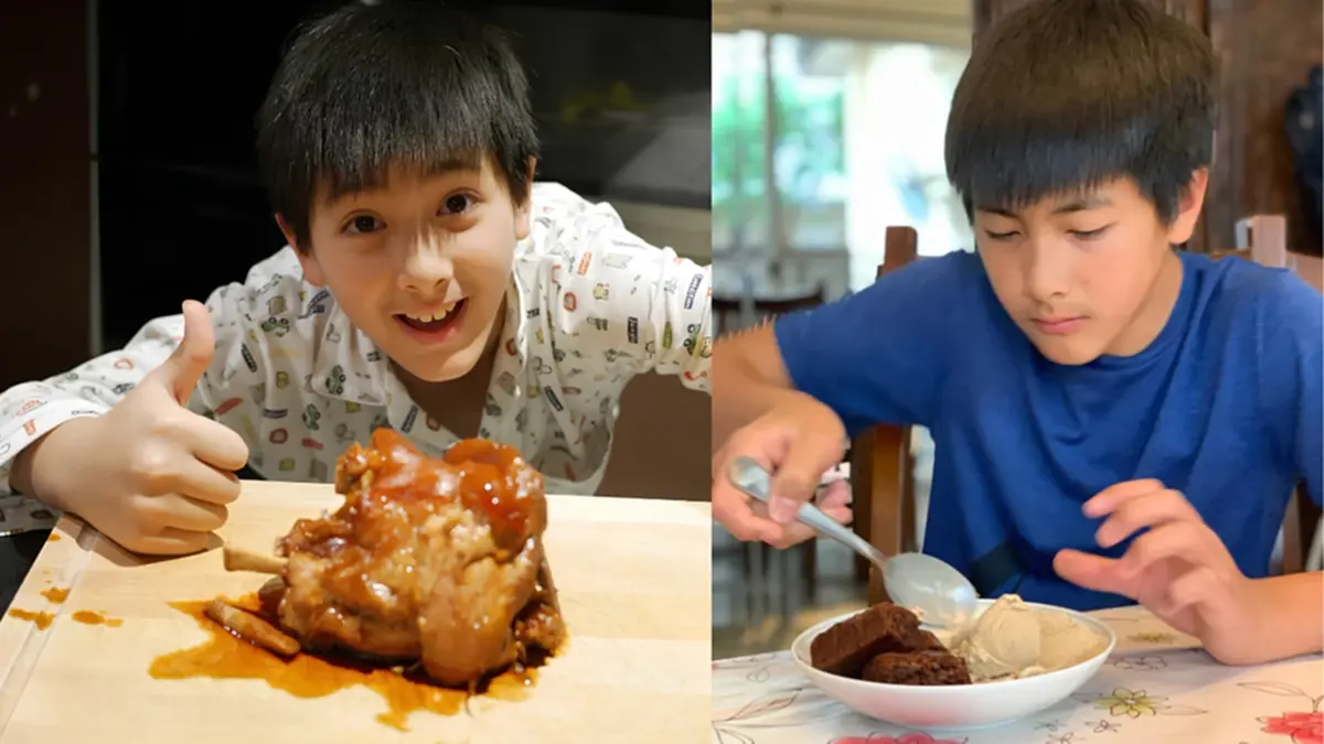 ส่องภาพล่าสุด "น้องแม็ค" ลูกชาย "แหม่ม คัทลียา" ออร่าพระเอกจับ