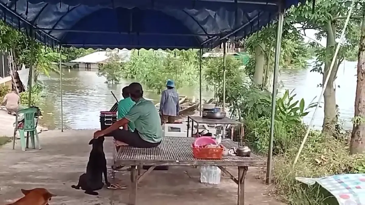 น้ำโขงหนุนสูงทะลักท่วมอุบลฯ 3 อำเภอ ถนนตัดขาด-อพยพด่วน