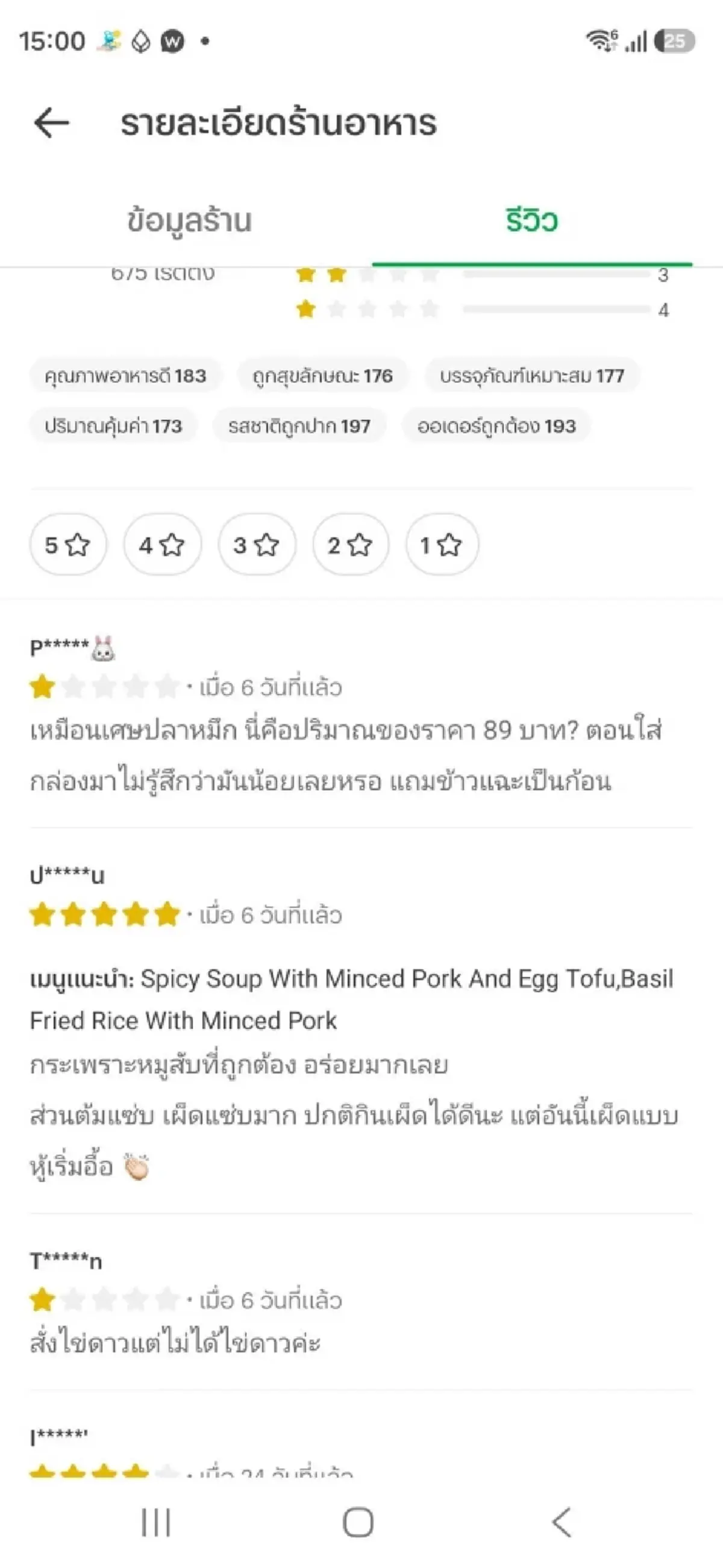 ลูกค้ารีวิว 1 ดาว เจ้าของร้านสวนกลับเดือด ชาวเน็ตแห่เมนต์สนั่น