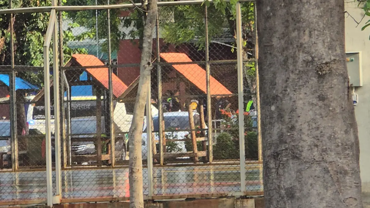 2 นักเรียนชาย-หญิง โรงเรียนดังย่านสายไหม พลัดตกอาคารเรียน