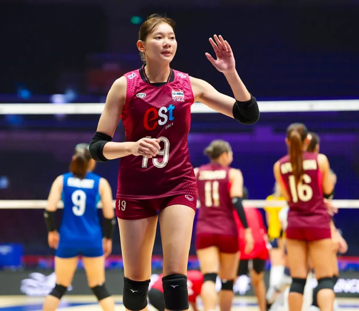 ทีมที่วอลเลย์บอลหญิงไทย ต้องเจอรอบ 8 ทีม ป้องกันแชมป์เอเชีย 2026