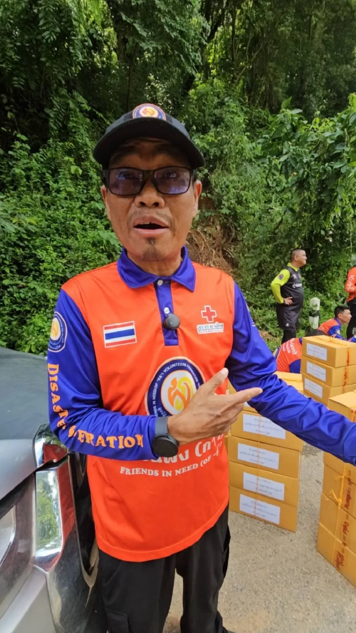 อาลัย จนท.อาสา เสียชีวิตกะทันหัน หลังปฏิบัติภารกิจช่วยน้ำท่วม