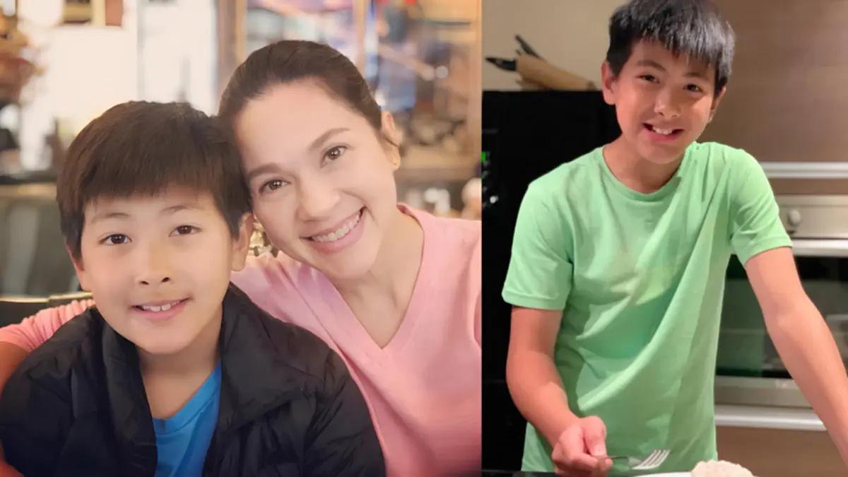 ส่องภาพล่าสุด "น้องแม็ค" ลูกชาย "แหม่ม คัทลียา" ออร่าพระเอกจับ