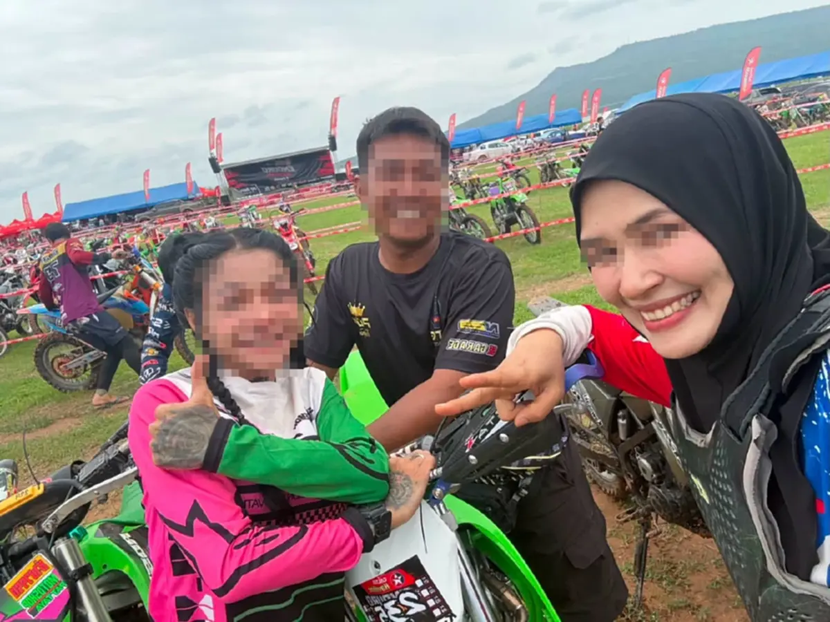 คนชนนักแข่งรถเอ็นดูโร่หญิงเคลื่อนไหวแล้ว คอมเมนต์ยิ่งเดือด