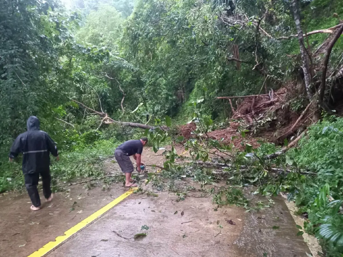 อุทยานแห่งชาติทองผาภูมิสั่งระวังขั้นสุด ช่วงมรสุมถล่ม หวั่นอันตรายสั่งเพิ่มความเข้มงวด