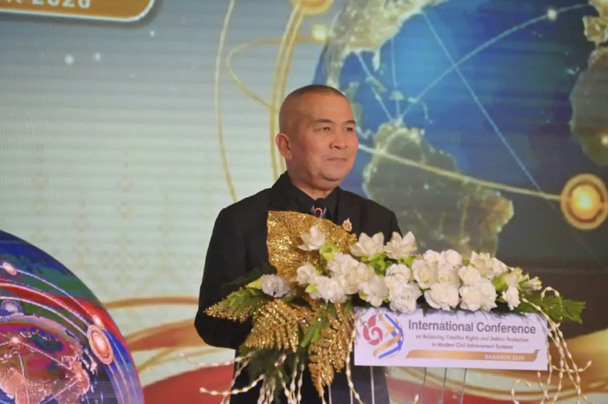 "รัฐมนตรีว่าการกระทรวงยุติธรรม" เปิดประชุมระหว่างประเทศว่าด้วยการบังคับคดีแพ่ง