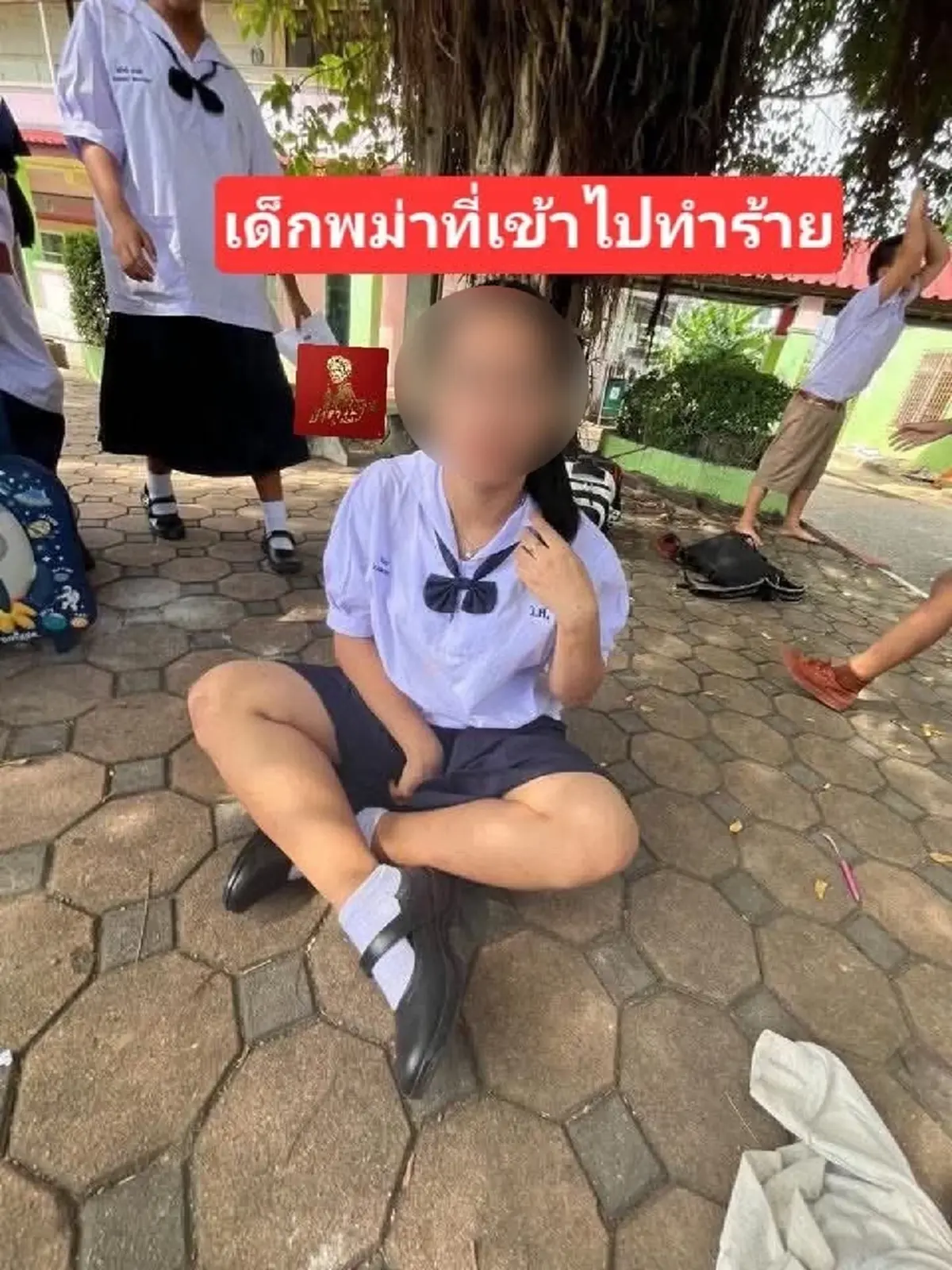 ไล่ออกแล้ว เด็กเมียนมา ทำร้ายนร.หญิงไทย ต้นสังกัดสั่งห้ามเข้าเรียน